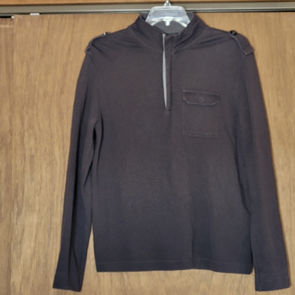 Men's large Banana Republic 1/4 zip pullover